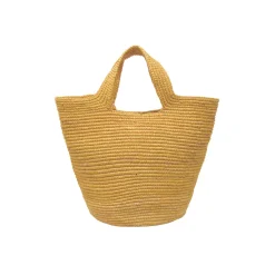“Bolso Playero” Soft Woven Straw Carryall