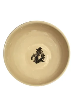 Ceramic Salad Bowl “Conchas de la Isla Cream” (Set of 2)