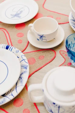 Ceramic Tea Cup & Tea Plate