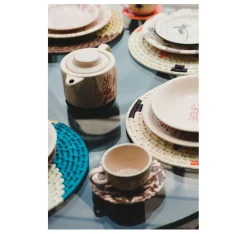 Ceramic Tea Cup & Tea Plate