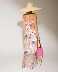 Cut Out Halter Maxi Dress