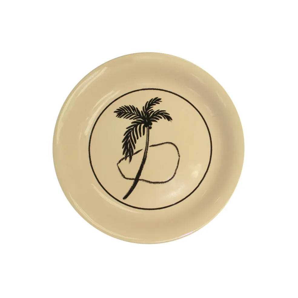 Dessert Plate “Trazos Sicilia” (Set of 4)