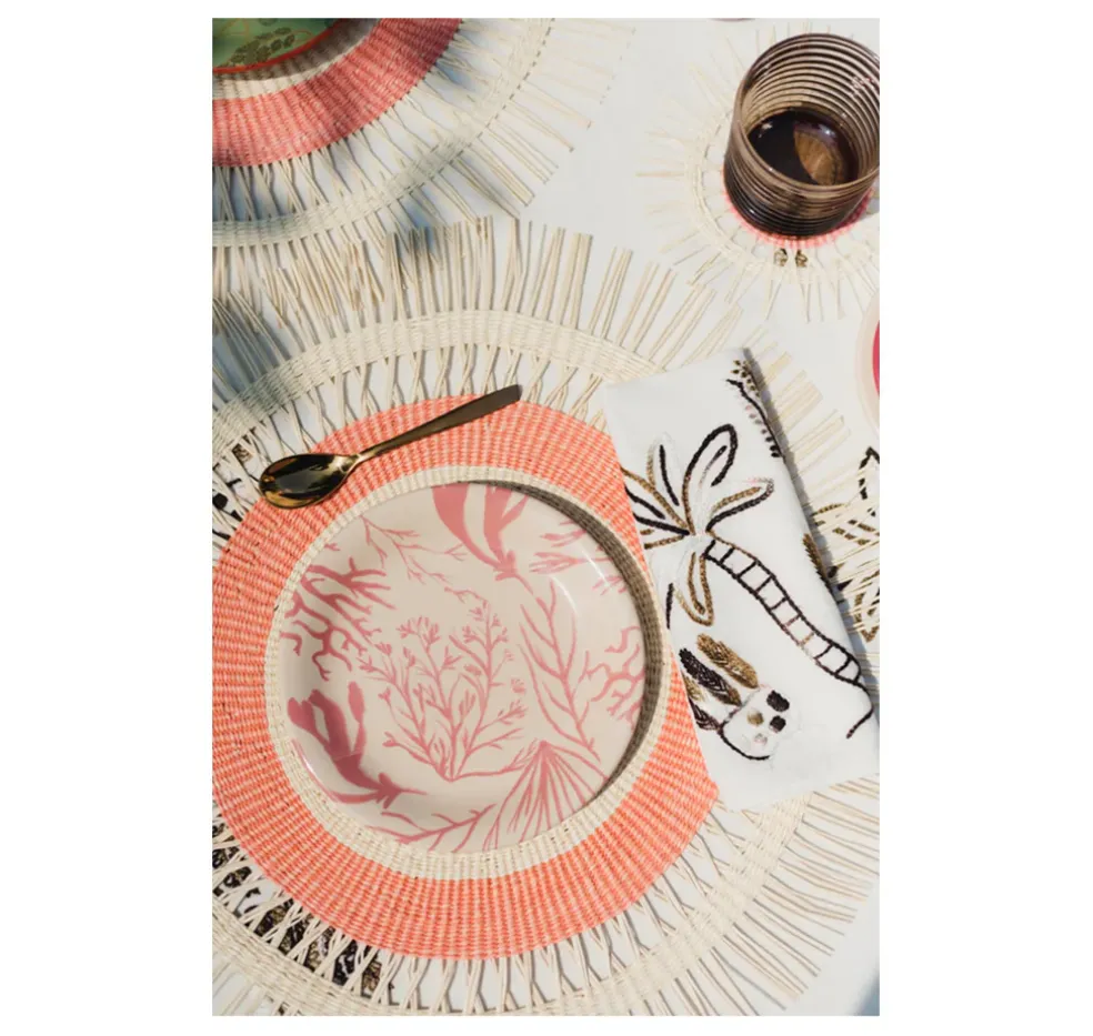 Dinner Plate “Corales de la Isla” (Set of 4)