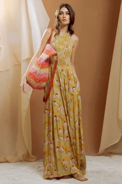 Elasticized Bodice Dress