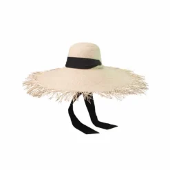 Extra Frayed Lady Ibiza with Adjustable Ribbon Band