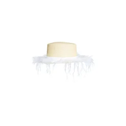 Feathered Cordovan Hat