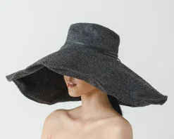 Flexible lady ibiza hat in buckley fabric