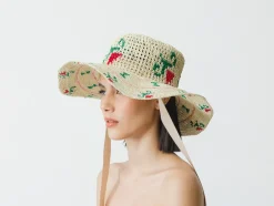Flowers Hippie Long Brim Crochet