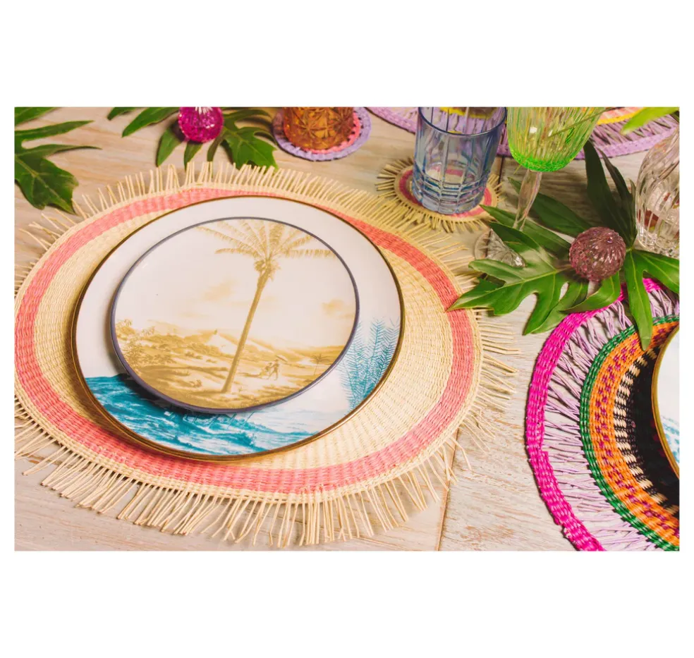 Frayed Coaster (Set of 4 units)