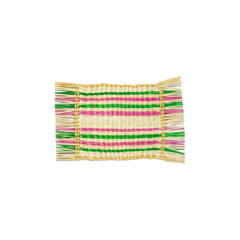 Frayed Rectangular Coaster (Set of 4)