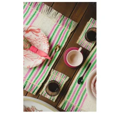 Frayed Rectangular Coaster (Set of 4)