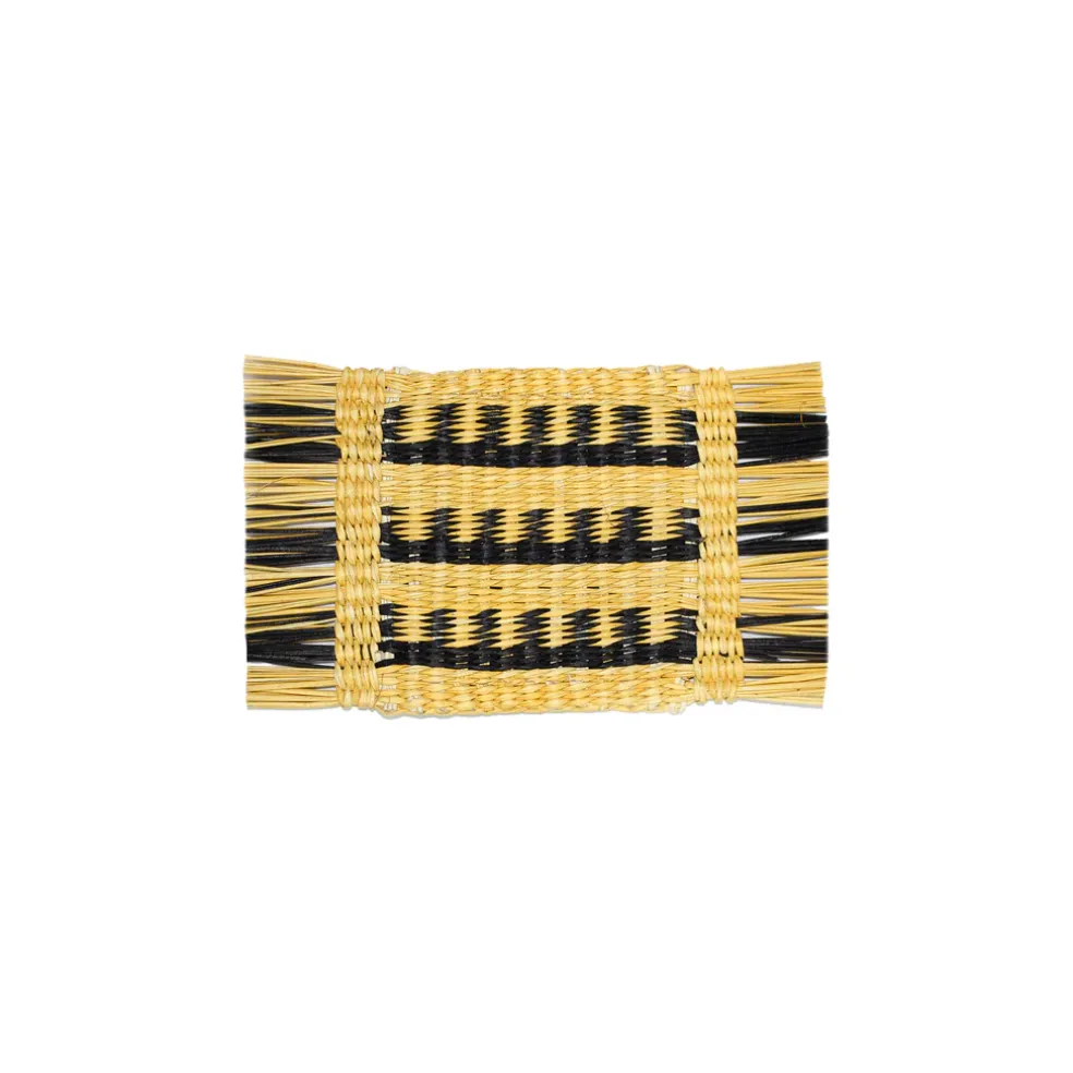 Frayed Rectangular Coaster (Set of 4)
