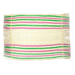 Frayed Rectangular Placemat (Set of 2)
