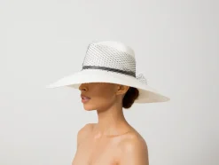 Glamour Extra Long Brim Panama Hat