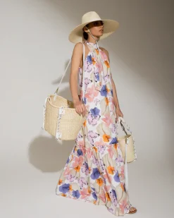 Halter Neck Maxi Dress