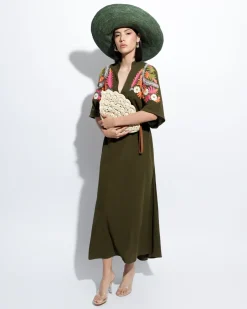 Hand Embroidered Caftan