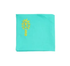 Hand embroidered linen napkin (Set of 4 Units)