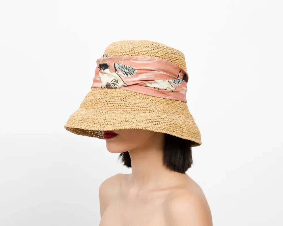 Lamp shade Crochet Hat