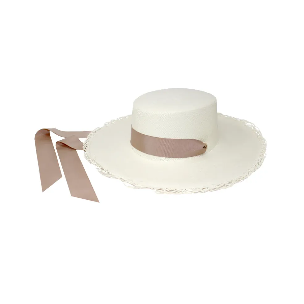Long Brim Cordovan Hat