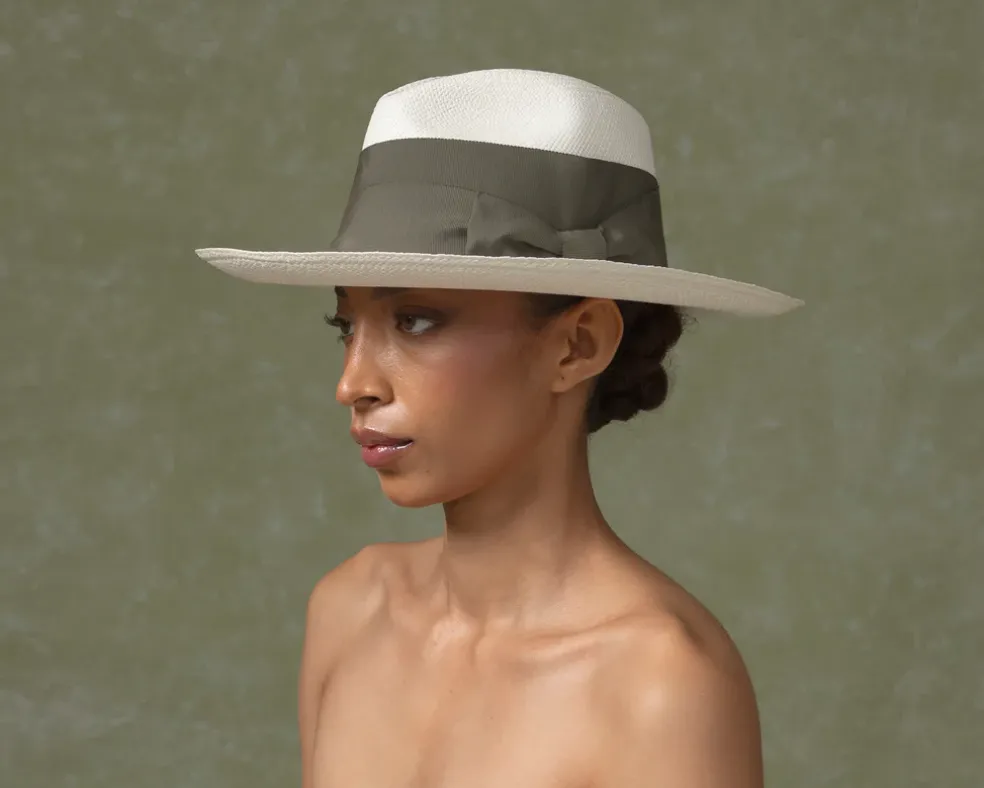 Long Brim Panama Hat
