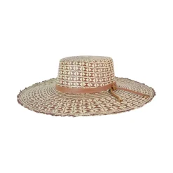 Mariposa Frayed Cordovan Long Brim