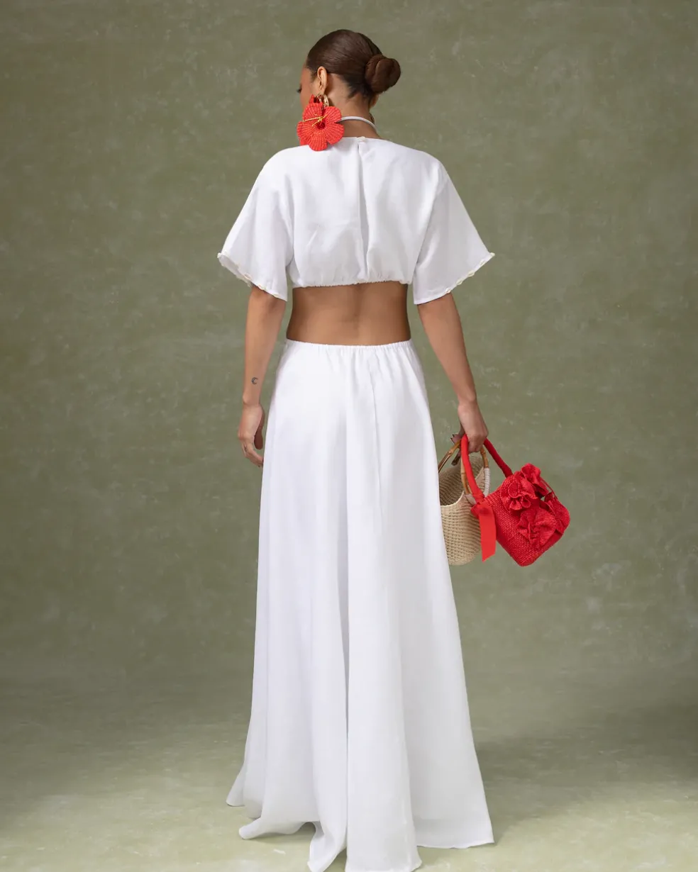 Maxi Cut Out Body Maxi Dress