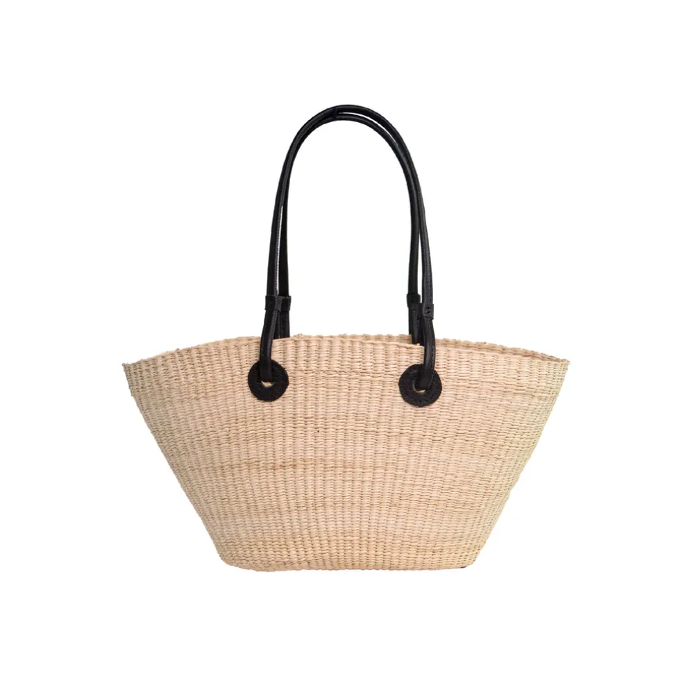 Medium Canasta Straw Bag