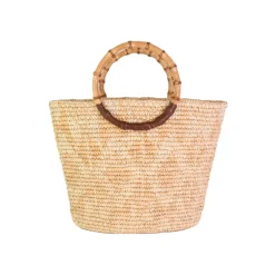 Medium Oval Patterned Bag