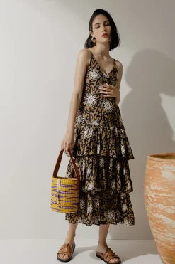 Midi Ruffle Dress