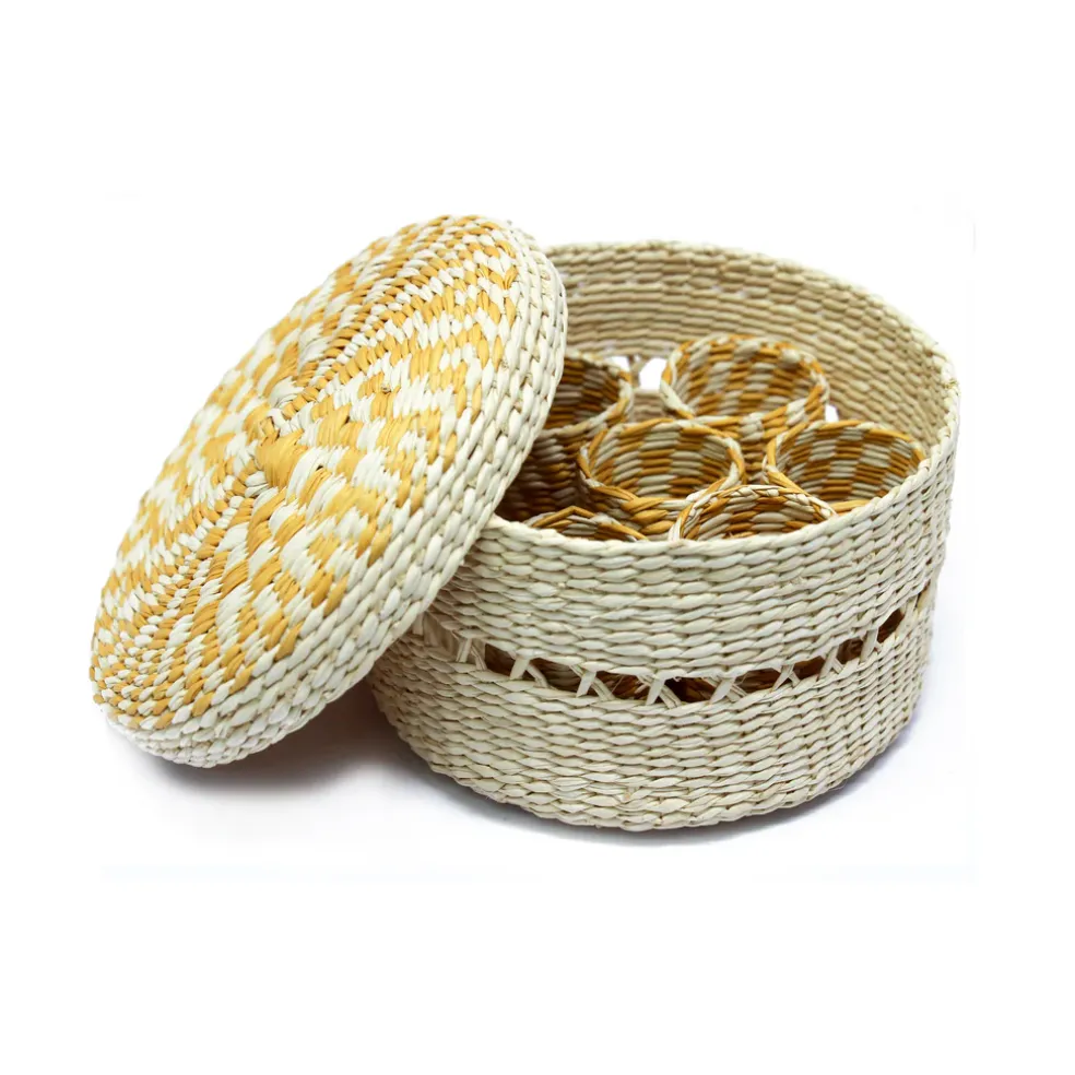 Napkin Ring in box (set of 6 napkin rings)