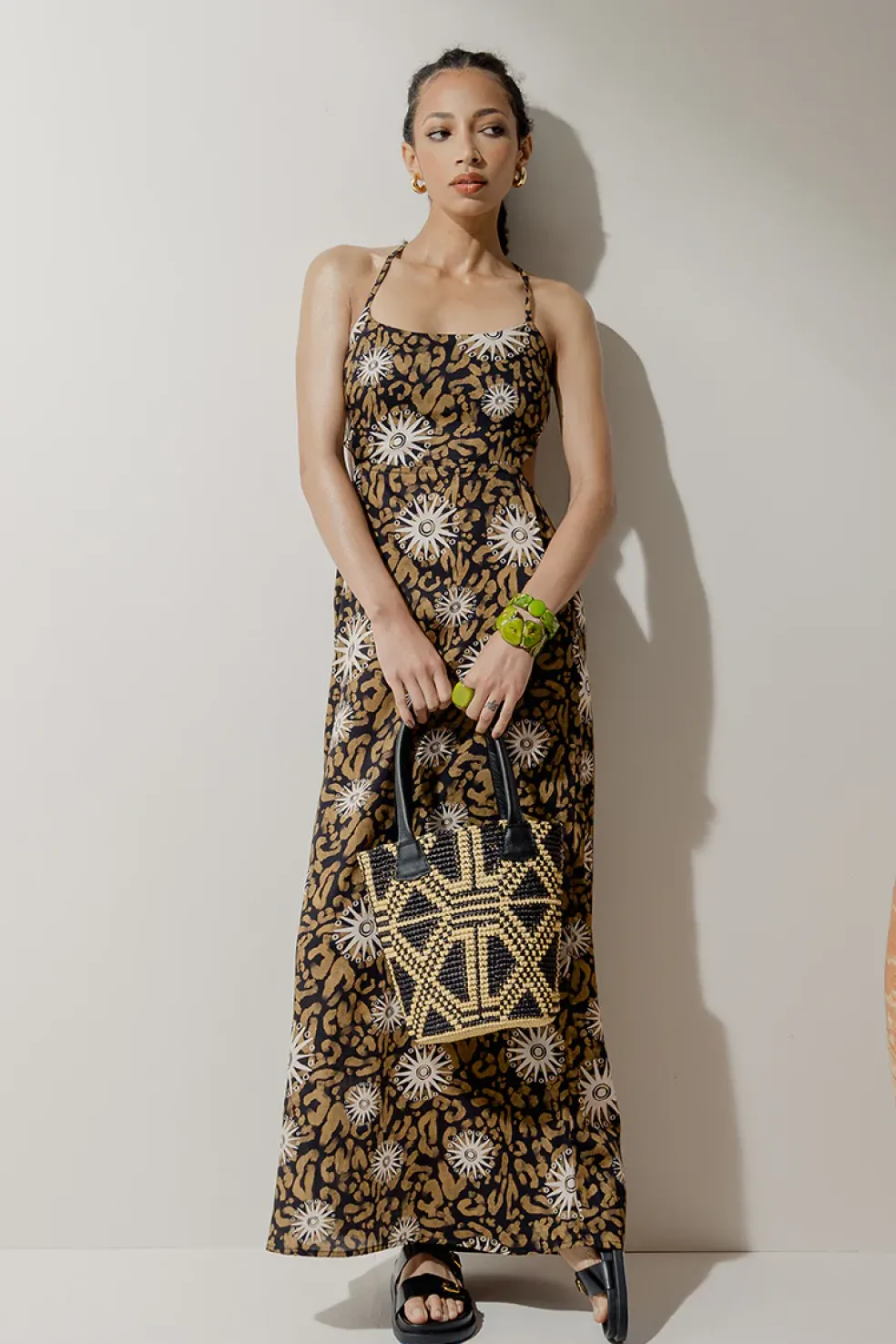 Open Back Long Dress