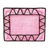 Open Weave Rectangular Placemat with coaster (Set of 2 Units)