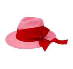 Panama Hat Double Twist With Bow Band