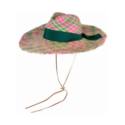 Pareado Frayed Extra Long Brim Panama Hat