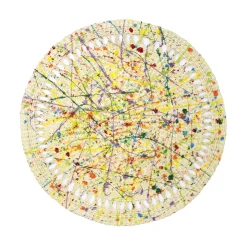 Pollock Round Placemat (Set of 2)