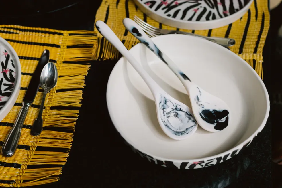 Resin Serving Spoons (Set of 2)