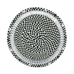 Round Placemat with Beads & Seashells (Set of 2 Units)