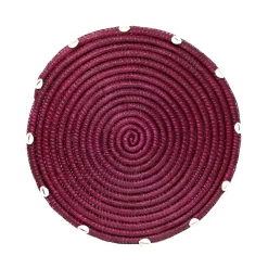 Round Placemat With Seashell (Set of 2 Units)