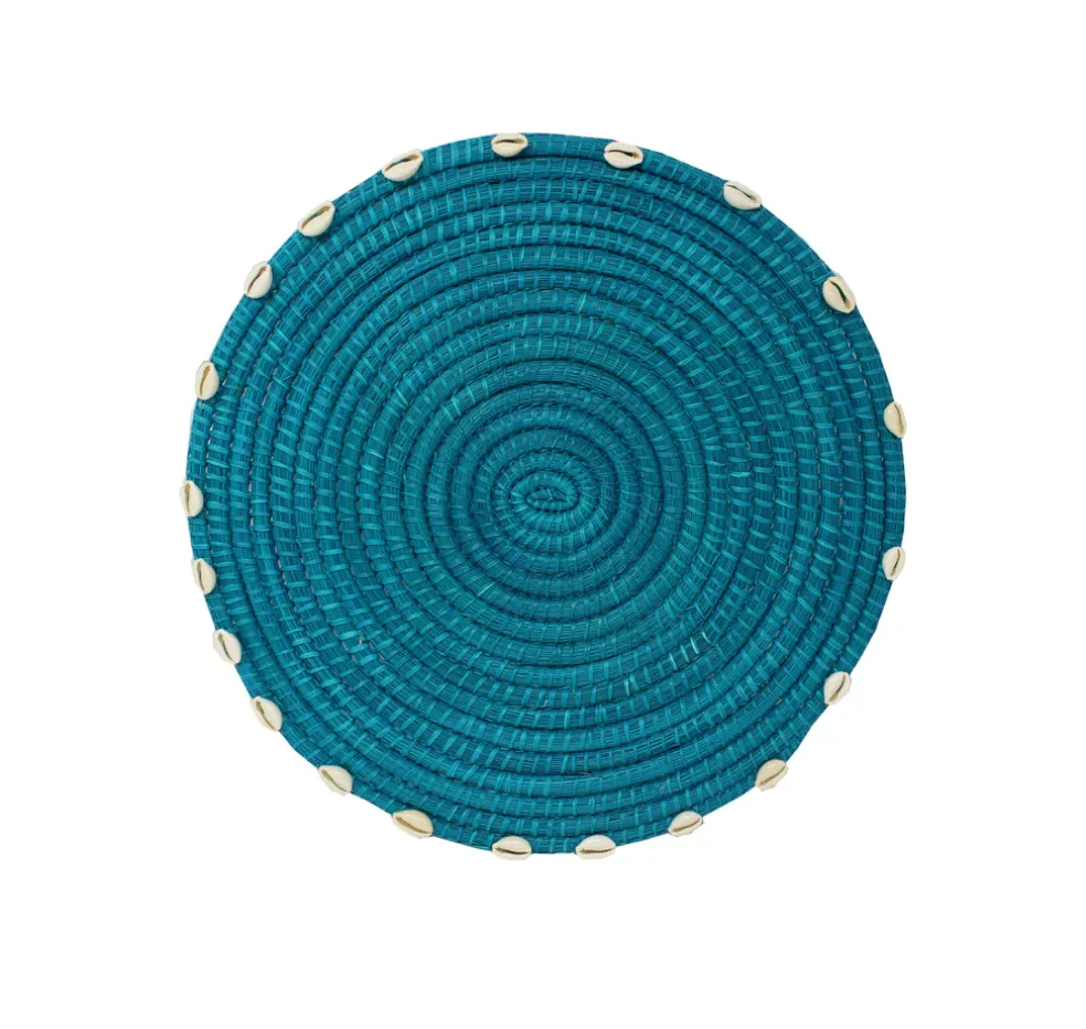Round Placemat With Seashell (Set of 2 Units)