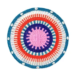 Round Placemat with shells (Set of 2 Units)