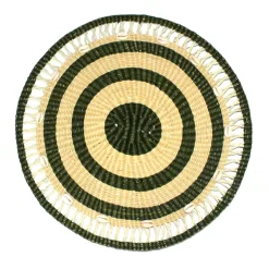 Seashells Embellished Round Placemat (Set of 2 Units)