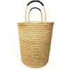 Tall Solid Beach Basket