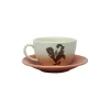 Tea Cup and Tea Plate “Flores de la Isla”