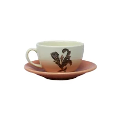 Tea Cup and Tea Plate “Flores de la Isla”