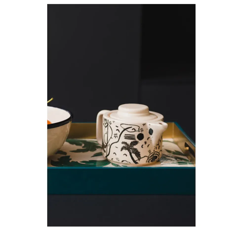 Teapot “Trazos Sicilia” (Set of 2)