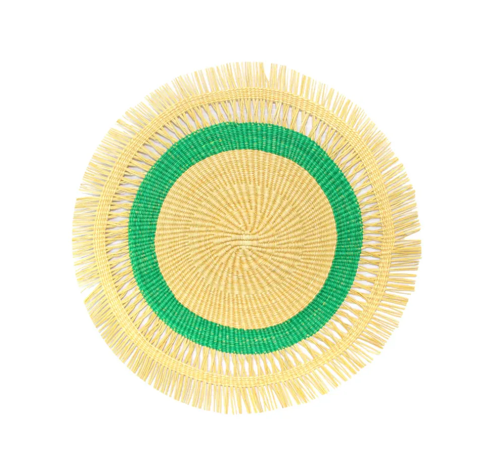 Two Tones Round Placematat (Set of 2 Units)