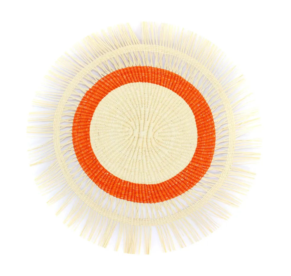 Two Tones Round Placematat (Set of 2 Units)
